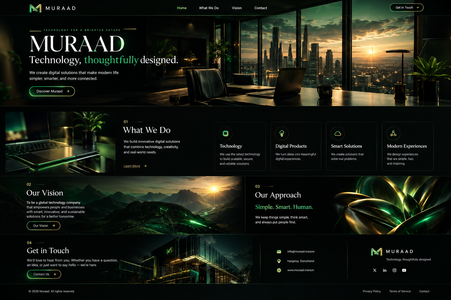 Muraad corporate technology visual
